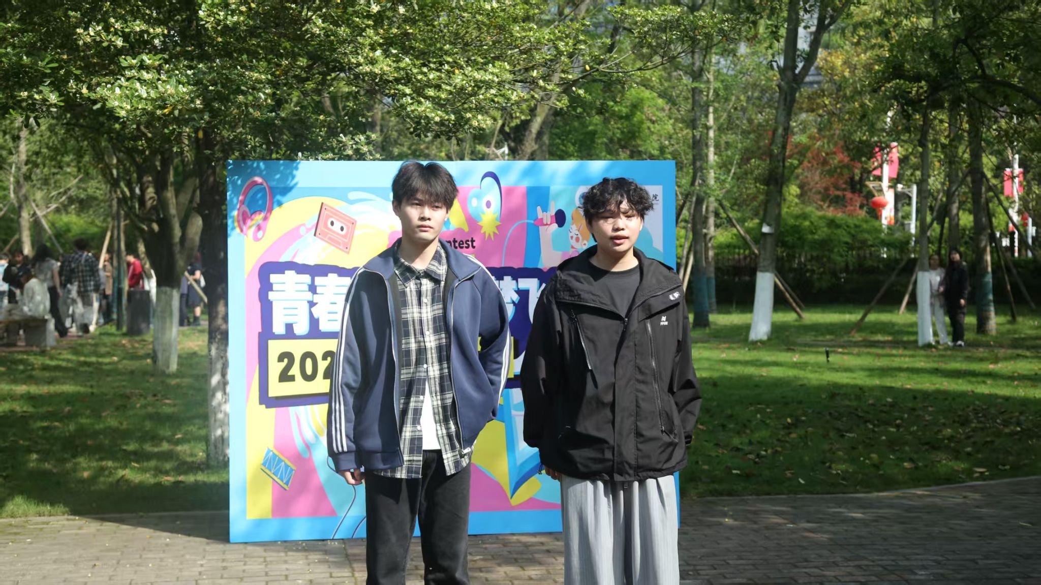 由校团委主办的校园歌手大赛海选在明德
